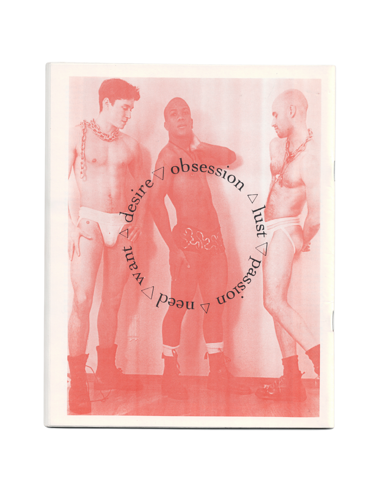 homoture; number 4. "desire determines aesthetics"