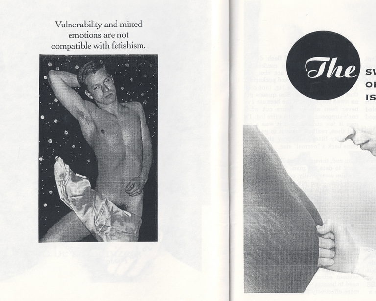 homoture; number 4. "desire determines aesthetics"