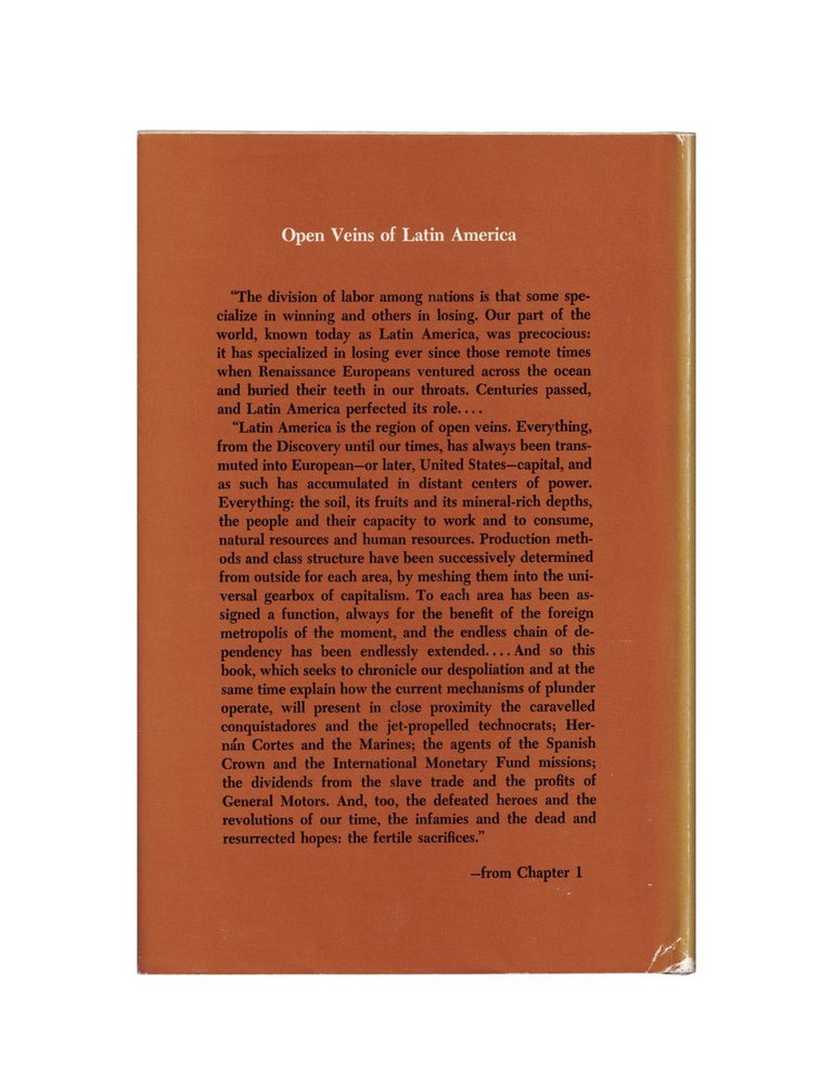 open veins of latin america: five centuries of the pillage of a continent