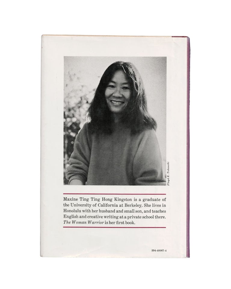 the woman warrior: memoirs of a girlhood among ghosts