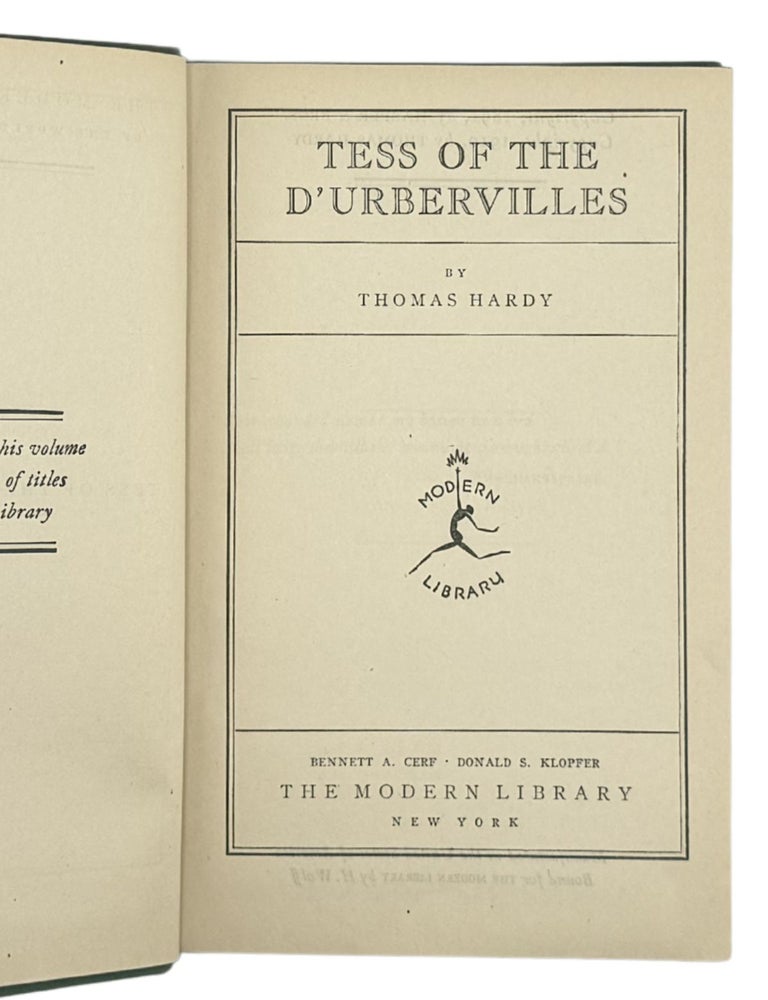 tess of the d'ubervilles