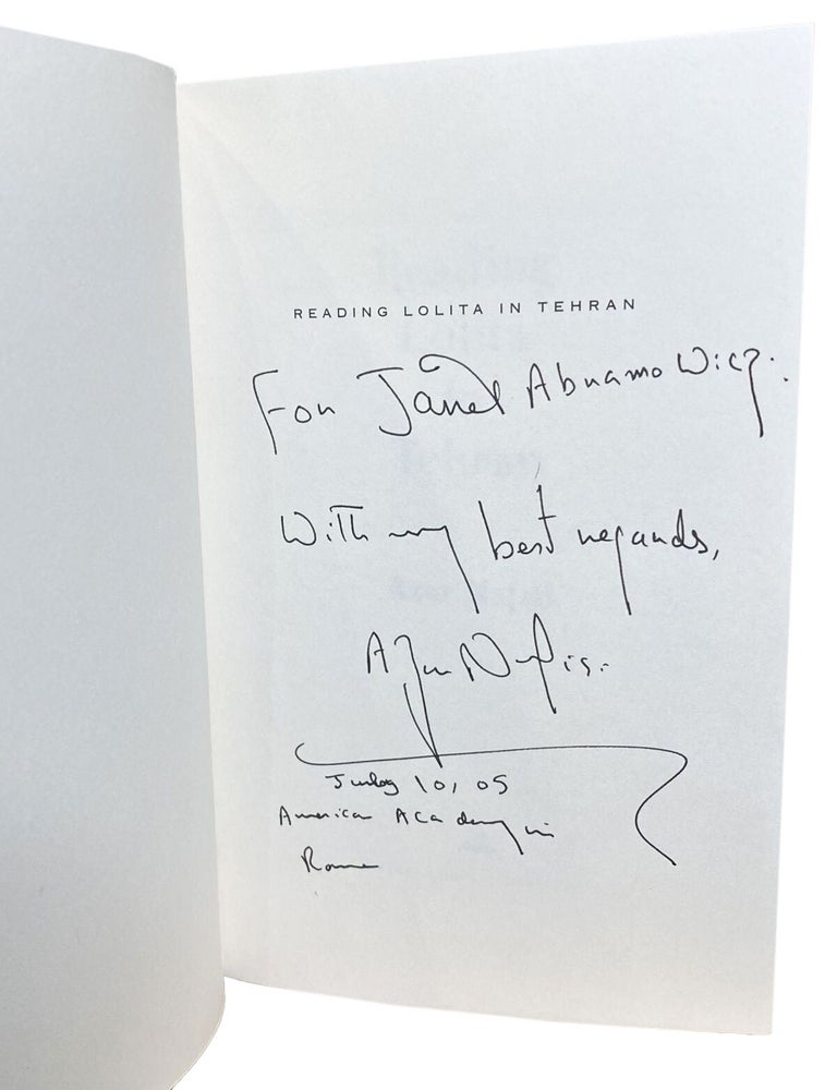reading lolita in tehran: a memoir in books