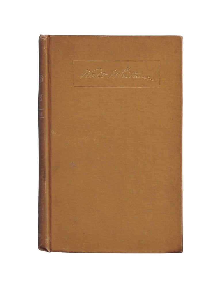 Item #2452 leaves of grass. walt whitman