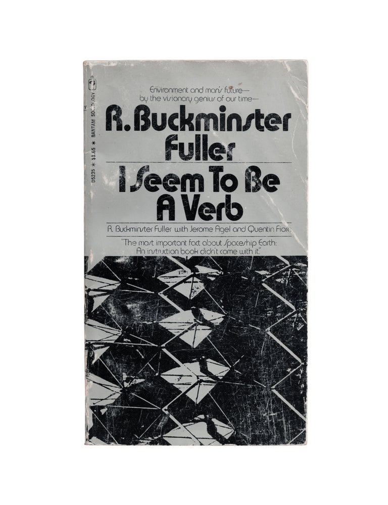 Item #2471 i seem to be a verb. r. buckminster fuller