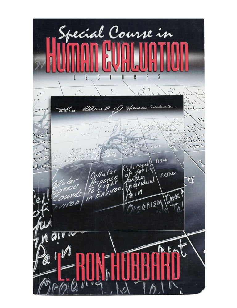 Item #2479 special course in human evaluation. l. ron hubbard