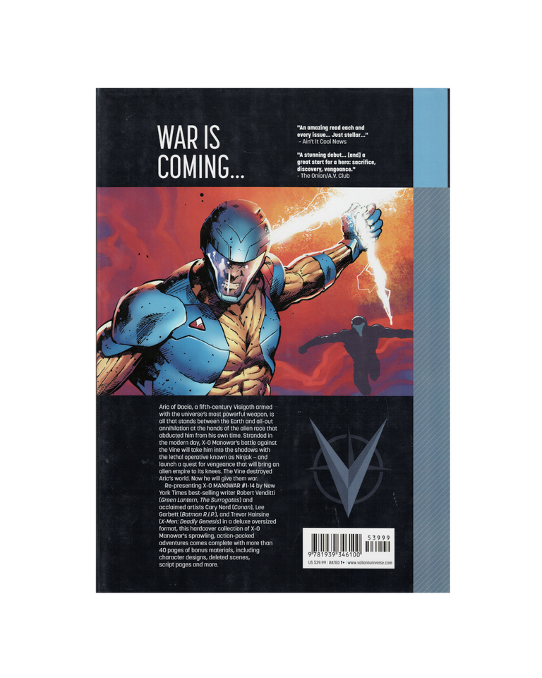 x-o manowar volume 1