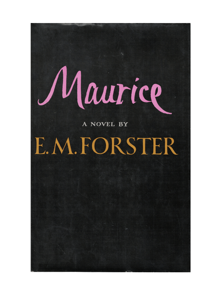 Item #2496 maurice. e m. forster