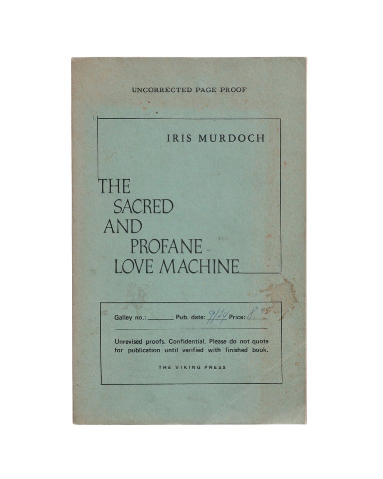 Item #2507 the sacred and profane love machine. iris murdoch