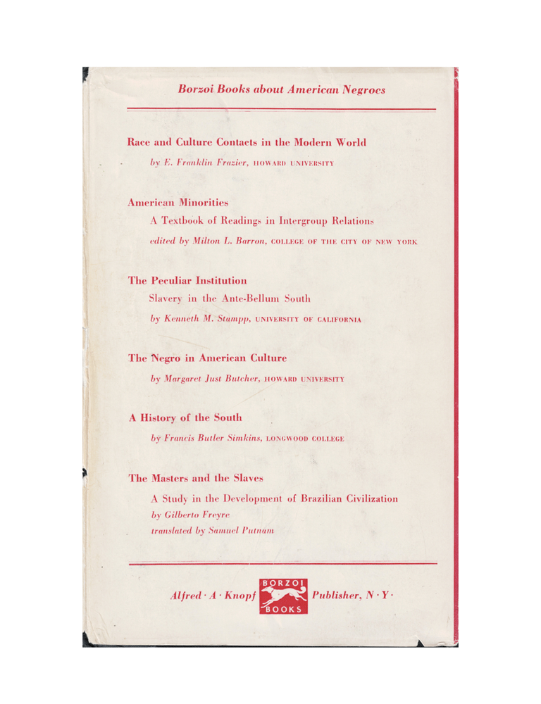 from slavery to freedom: a history of american negroes