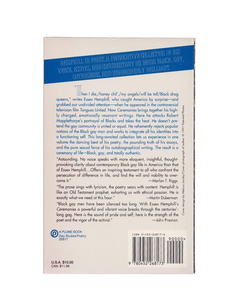 ceremonies: prose and poetry