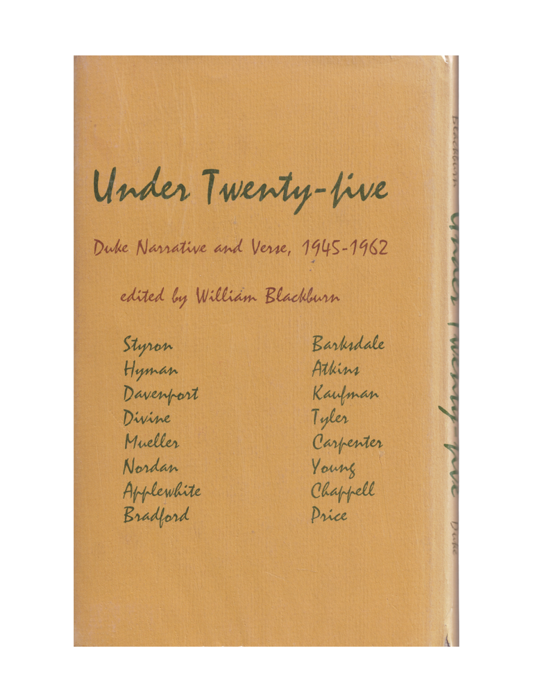 under twenty-five: duke narrative and verse, 1945-1962