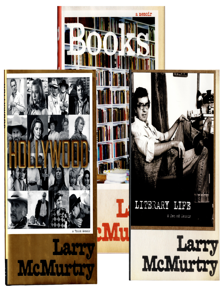 three memoirs] books: a memoir, literary life: a second memoir, hollywood: a third memoir