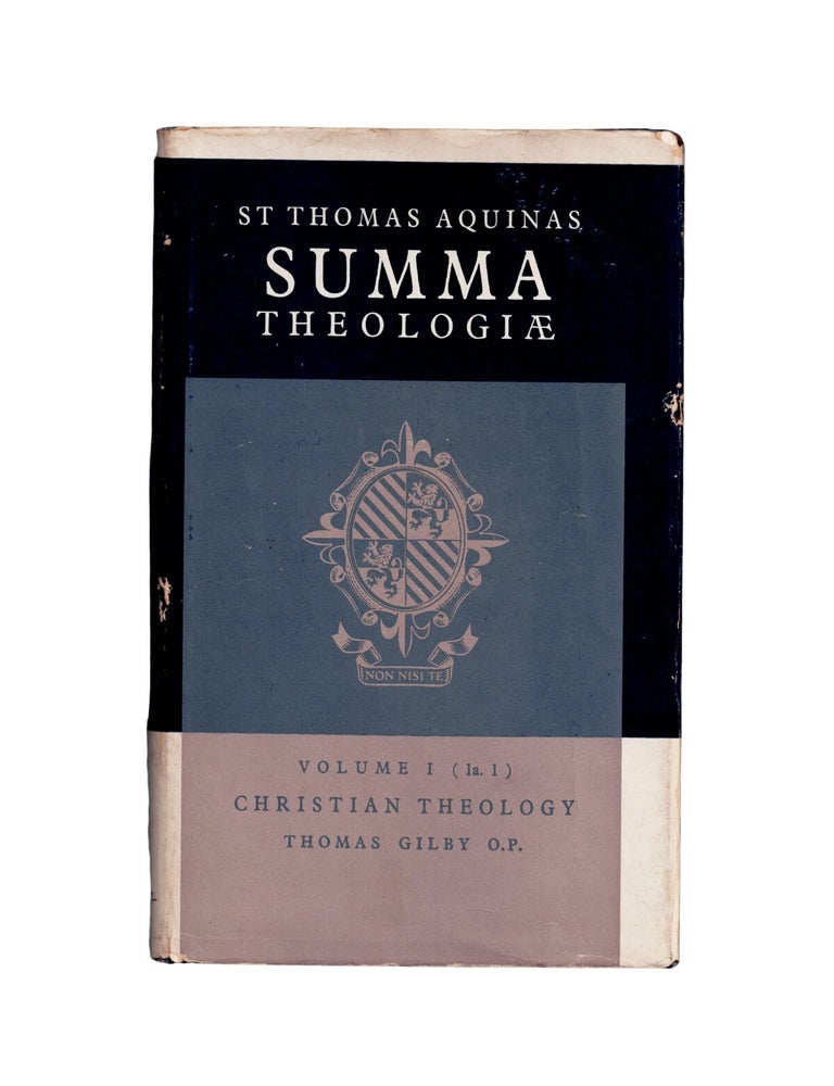Item #2606 summa theologiae, volume 1 (1a. 1): christian theology. st thomas aquinas