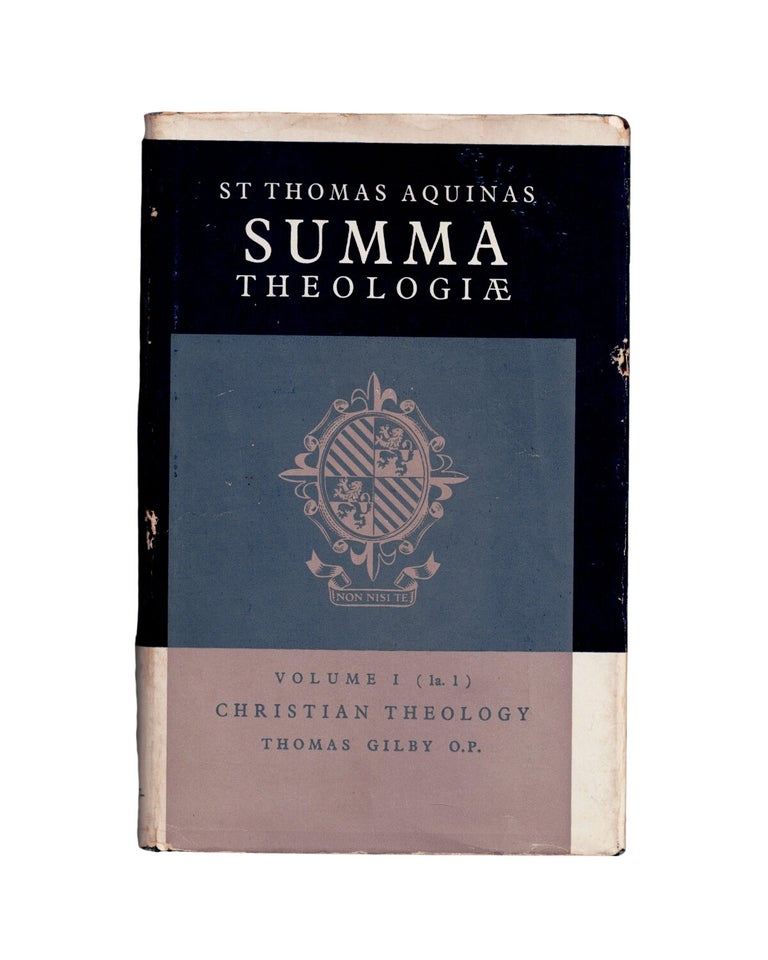 Item #2606 summa theologiae, volume 1 (1a. 1): christian theology. st thomas aquinas