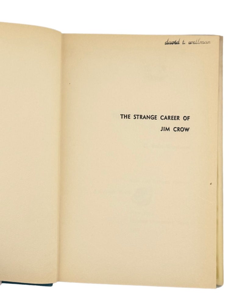 the strange career of jim crow