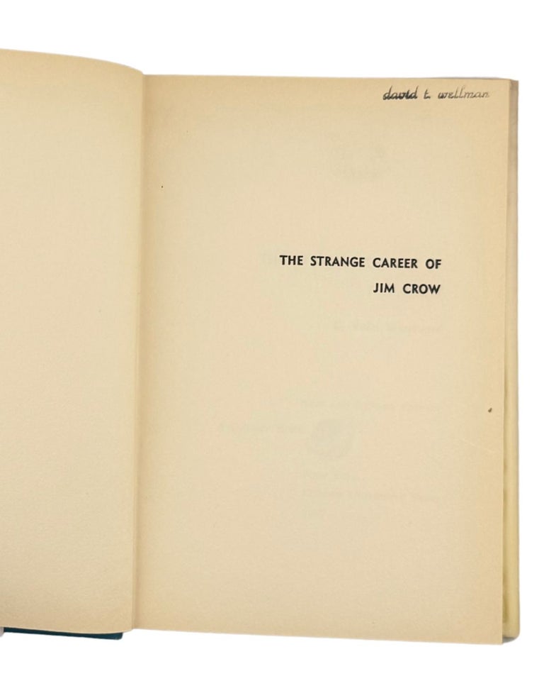 the strange career of jim crow