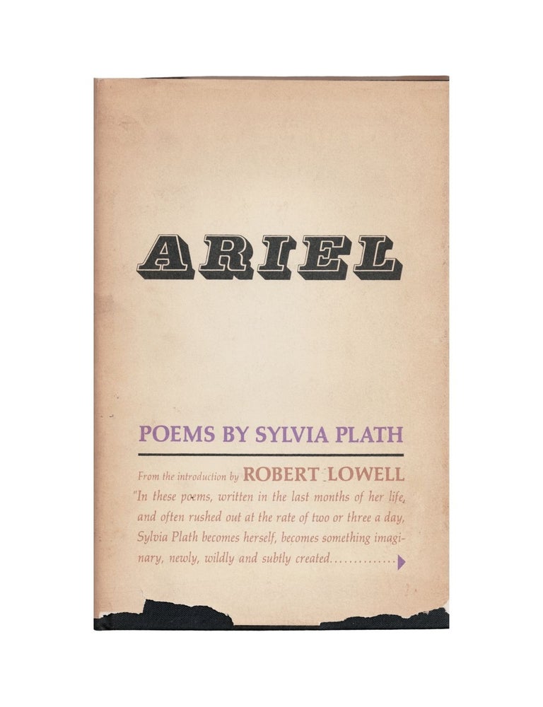 Item #2637 ariel. sylvia plath