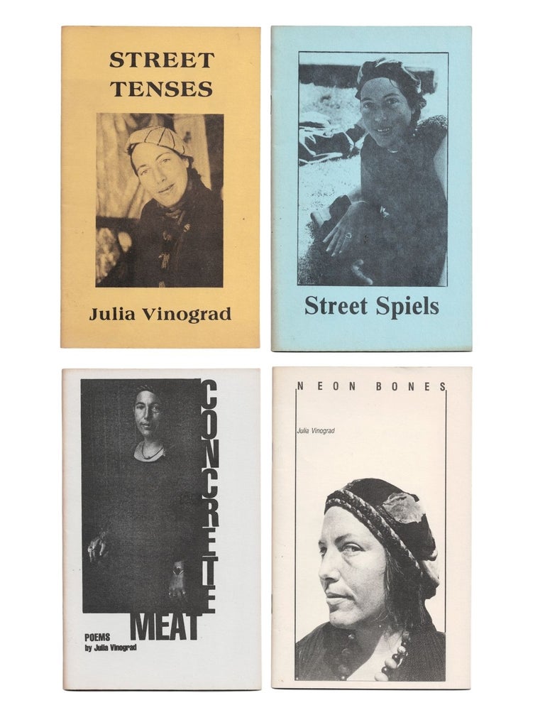 four volumes] neon bones, street tenses, street spiels, concrete meat
