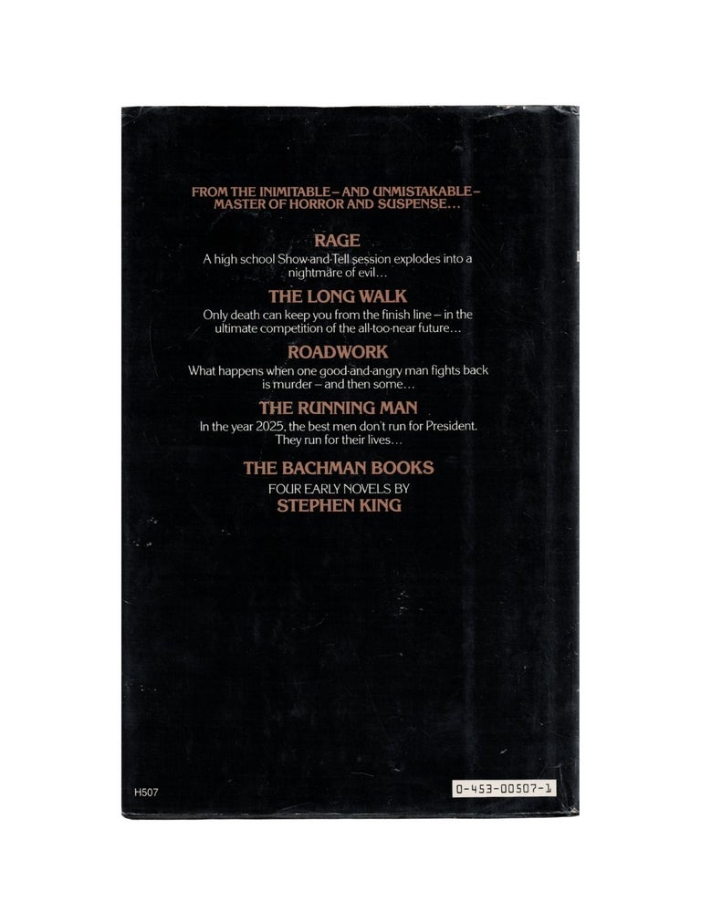 the bachman books: rage / the long walk / roadwork / the running man
