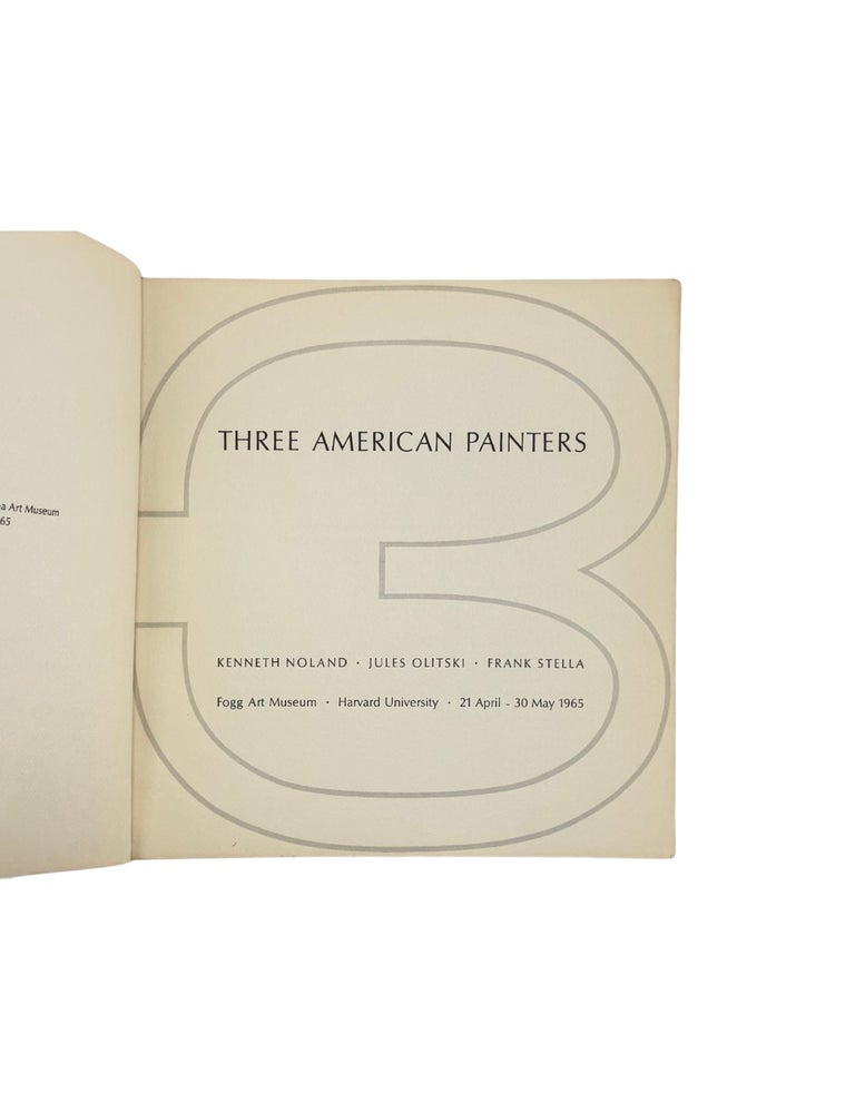 three american painters: kenneth noland, jules olitski, and frank stella