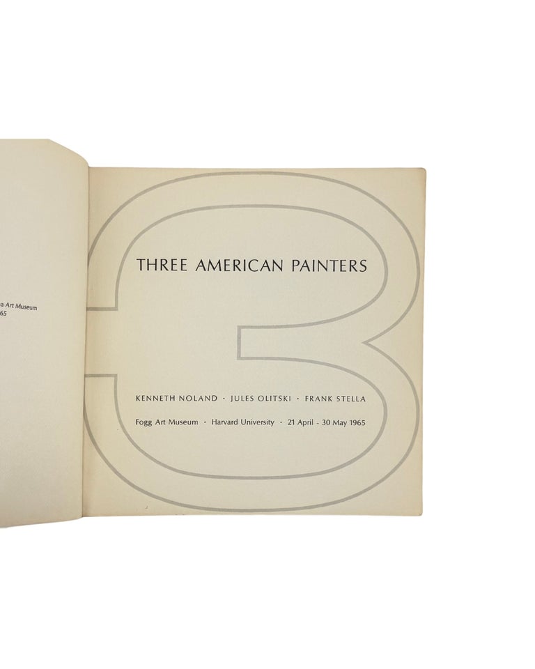 three american painters: kenneth noland, jules olitski, and frank stella