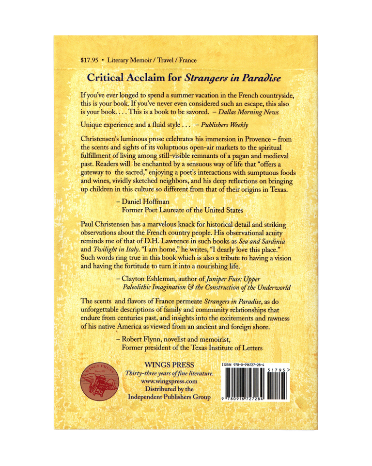 strangers in paradise: a memoir of provence