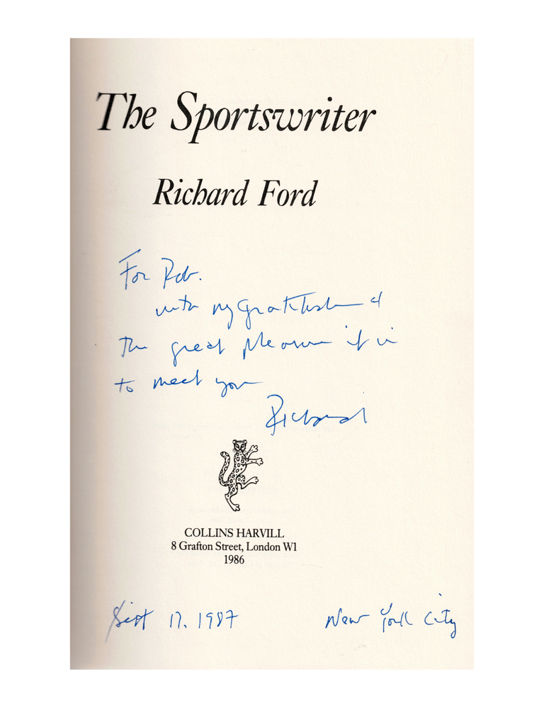 the sportswriter