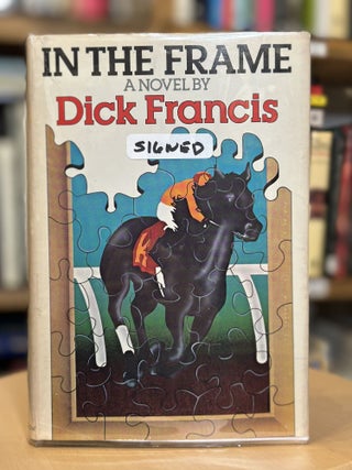 Item #323 in the frame. dick francis