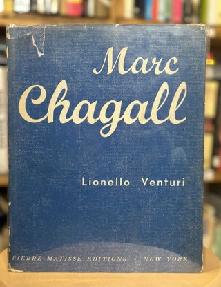 Item #325 marc chagall. leonello venturi