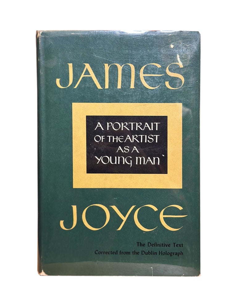 Item #344 a portrait of the artist as a young man. james joyce