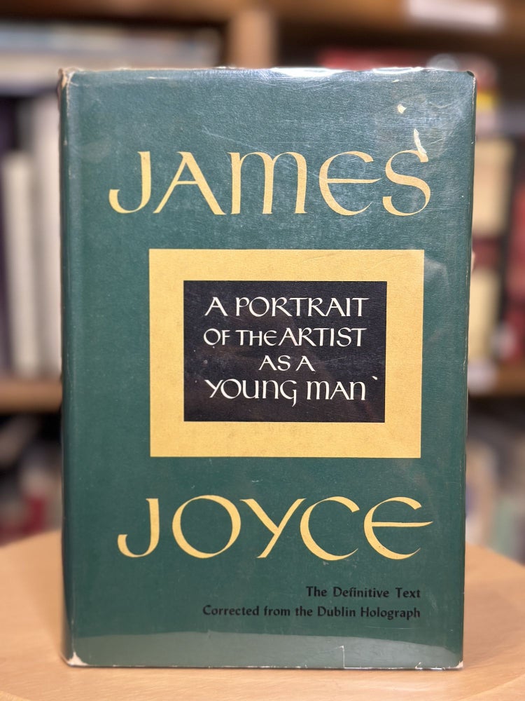Item #344 a portrait of the artist as a young man. james joyce.