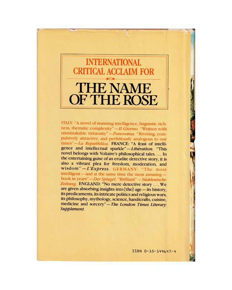 the name of the rose