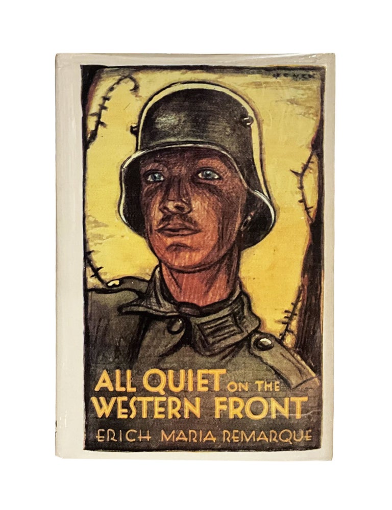 Item #408 all quiet on the western front. erich maria remarque