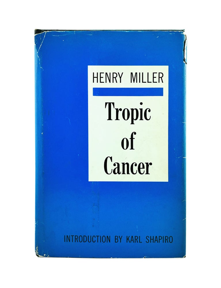 Item #41 tropic of cancer. henry miller