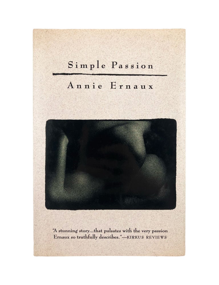Item #416 simple passion. annie ernaux
