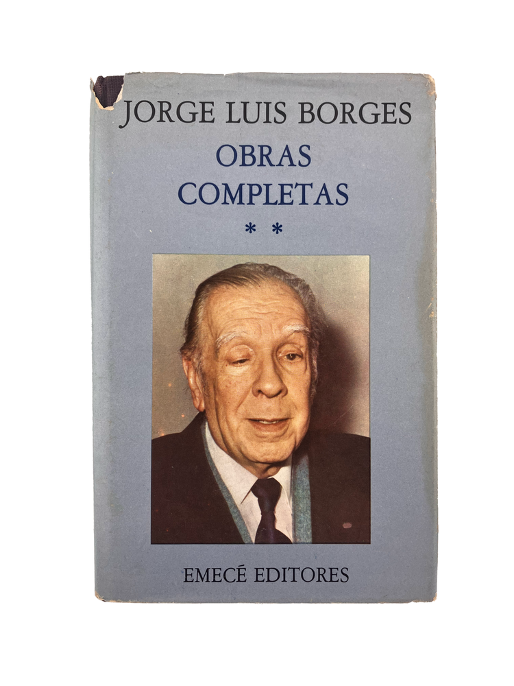 Item #440 obras completas: 1975 - 1985. jorge luis borges