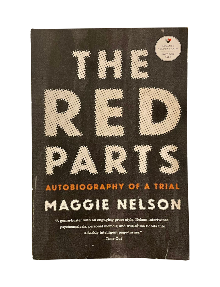 Item #484 the red parts. maggie nelson