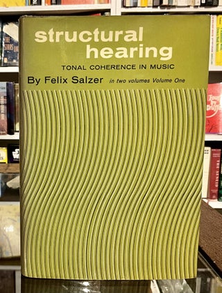 Item #493 structural hearing: vol. 1 & 2. felix salzer