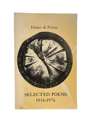 Item #509 selected poems 1956 - 1976. diane di prima