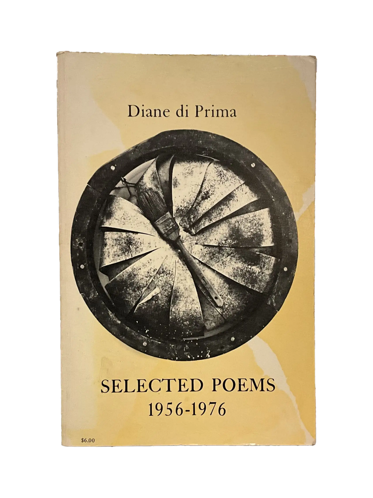 Item #509 selected poems 1956 - 1976. diane di prima.