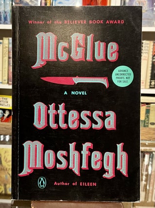 Item #585 McGlue. Ottesa Moshfegh