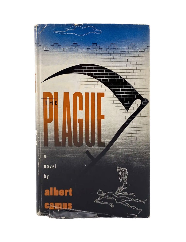 Item #608 the plague. camus