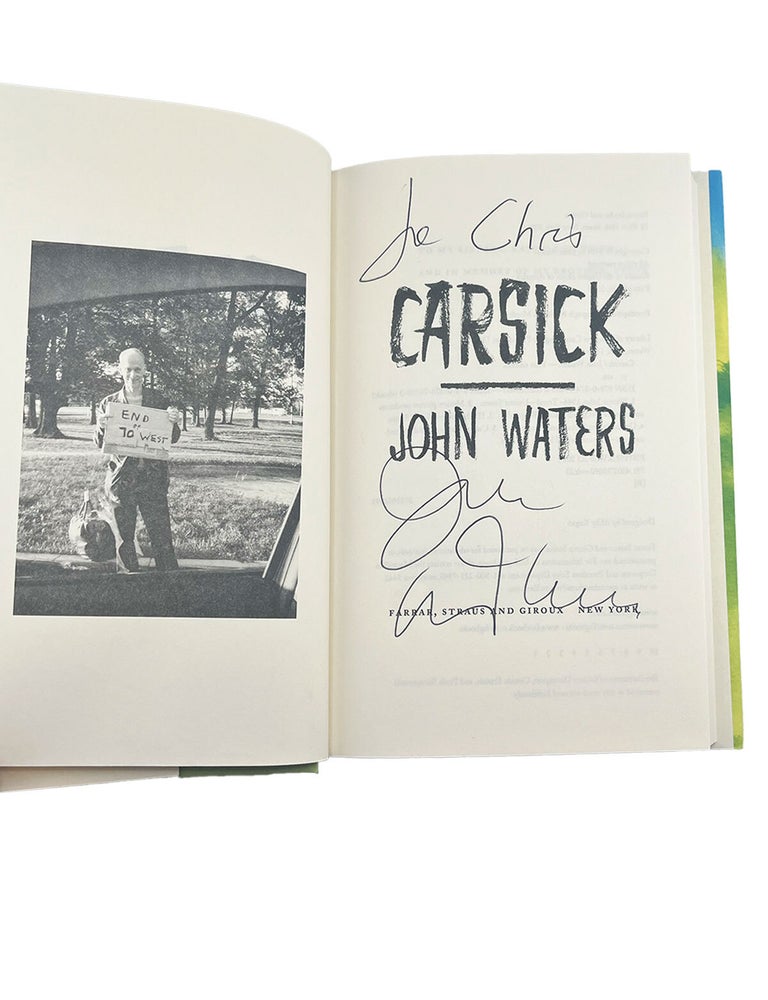 carsick: john waters hitchhikes across america