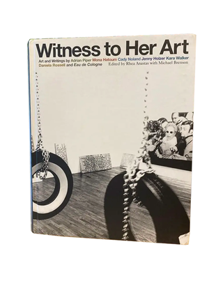 Item #675 witness to her art. rhea anastas, michael brenson
