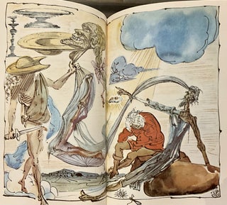 the first part of the life and achievements of the renowned don quixote de la mancha: illustrated by salvador dalí