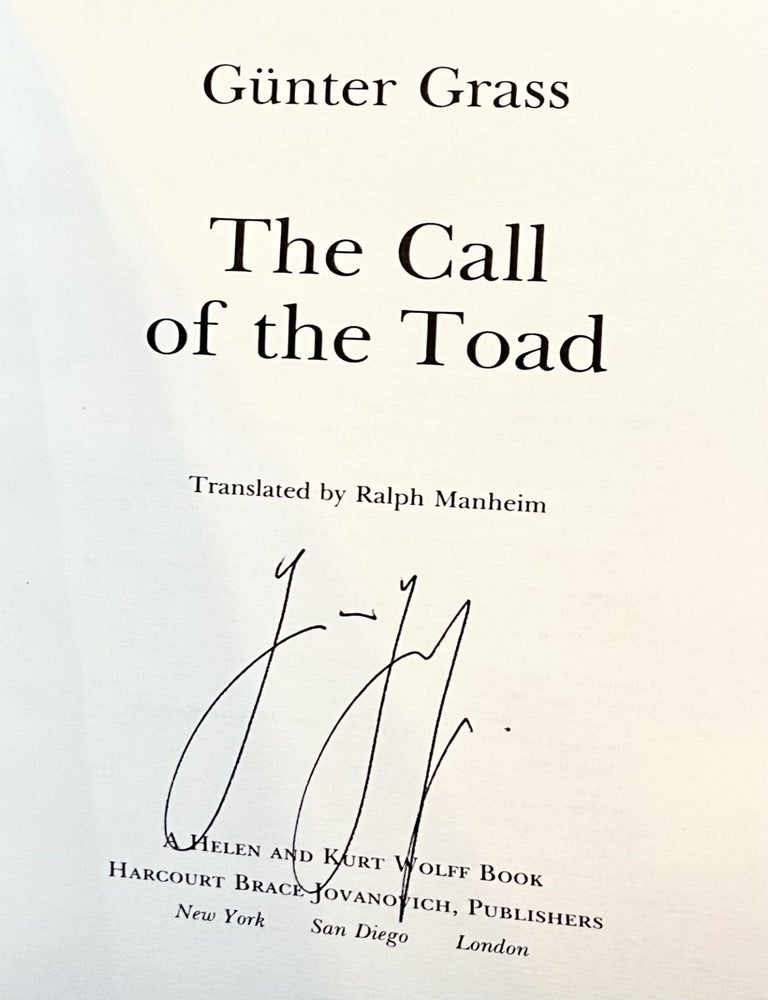 the call of the toad