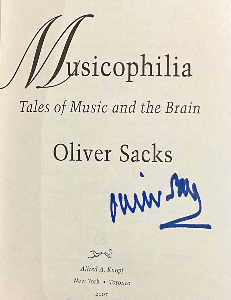 musicophilia: tales of music and the brain