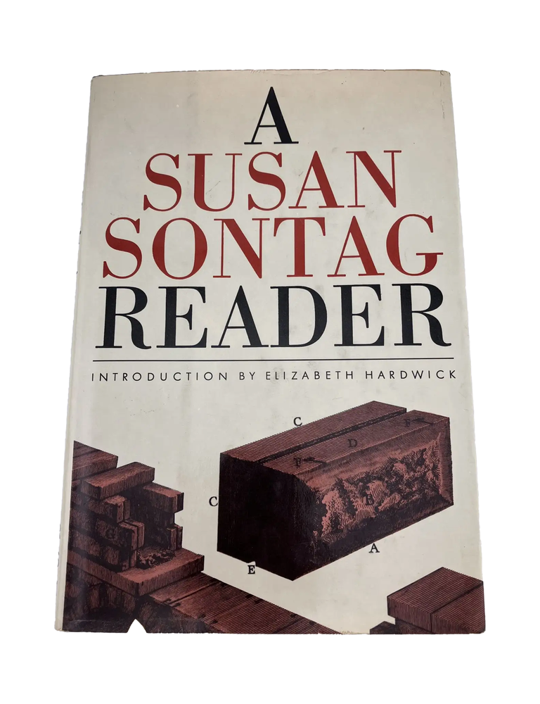 Item #741 a susan sontag reader. susan sontag