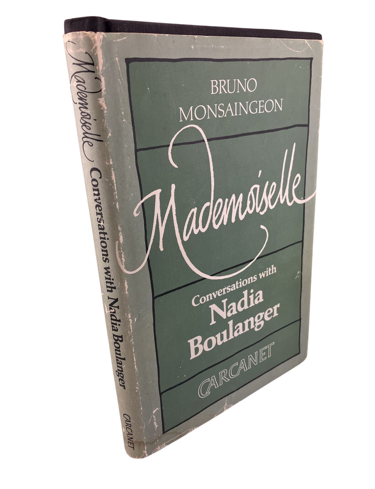 mademoiselle: conversations with nadia boulanger
