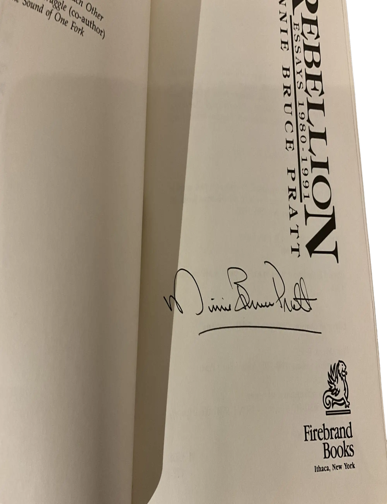rebellion: essays 1980-1991